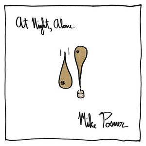 At Night, Alone. — album art