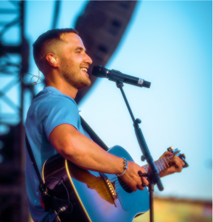 Mike Posner performing live